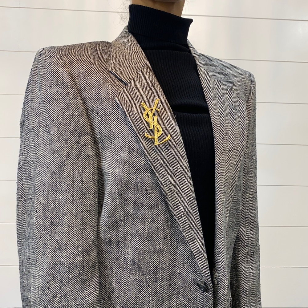 Vintage oversized blazer coat